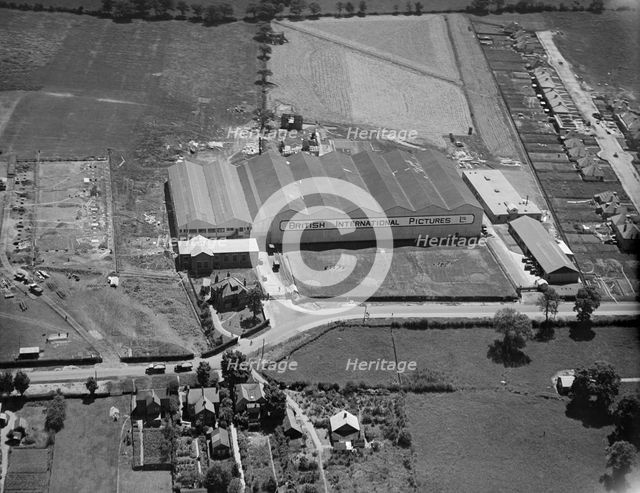 Elstree Studios, Shenley Road, Borehamwood, Hertfordshire, 1928. Artist: Aerofilms.