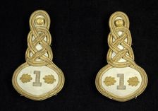 Epaulets, American, 1860-80. Creator: Unknown