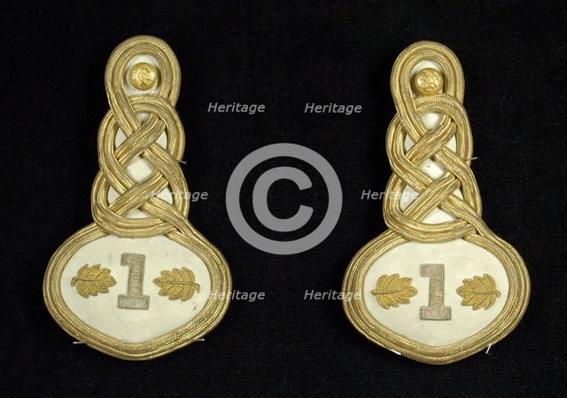 Epaulets, American, 1860-80. Creator: Unknown.