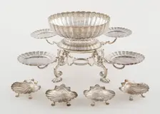 Epergne, London, 1755/56. Creator: Eliza Godfrey