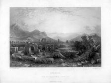 Ephesus, Turkey, 19th century.Artist: A Willmore