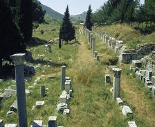 Ephesus, Agora, Anatolia, Turkey, 1999. Creator: Unknown
