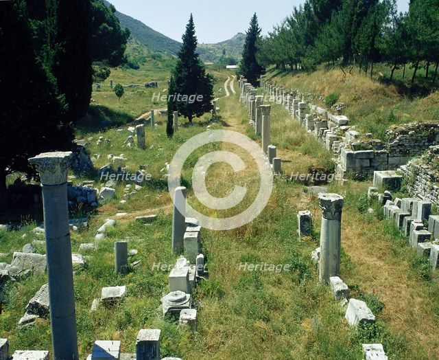 Ephesus, Agora, Anatolia, Turkey, 1999. Creator: Unknown.
