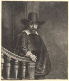 Ephraim Bonus, 1647. Creator: Rembrandt Harmensz van Rijn
