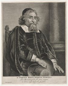 Ephraim Bonus. Creator: Jan Lievens (Dutch, 1607-1674)