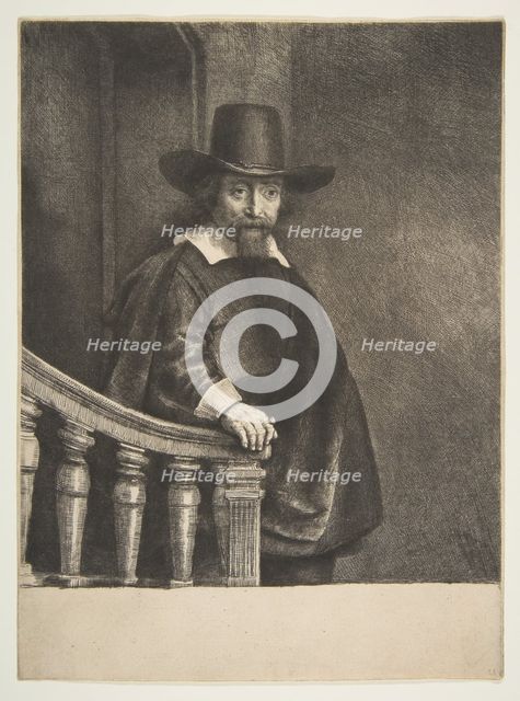 Ephraim Bueno, Jewish Physician, 1647. Creator: Rembrandt Harmensz van Rijn.