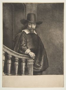 Ephraim Bueno, Jewish Physician, 1647. Creator: Rembrandt Harmensz van Rijn