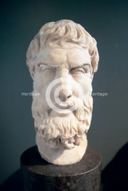 Epicurus, Ancient Greek philosopher. Artist: Unknown
