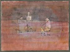Episode Before an Arab Town, 1923. Artist: Klee, Paul (1879-1940)