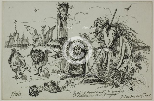 Episode from Grimm's Fairy Tales, n.d. Creator: Harmon Faber.