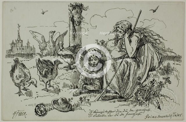 Episode from Grimm's Fairy Tales, n.d. Creator: Harmon Faber.