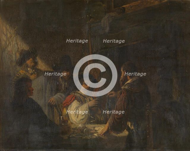 Episode in the Life of Rembrandt, c1850s. Creator: Joseph Lies.