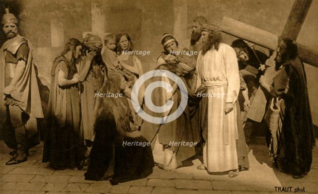 Episode on the Way of the Cross, 1922.  Creator: Henry Traut.