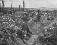 Episodes de la bataille de Verdun; La derniere phase de la resistance du fort de Vaux, 1916. Creator: Unknown