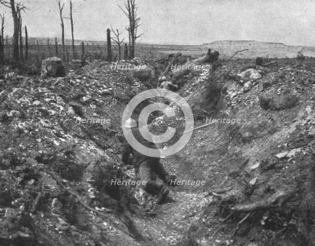 'Episodes de la bataille de Verdun; La derniere phase de la resistance du fort de Vaux, 1916. Creator: Unknown.