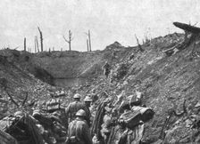 Episodes de la bataille de Verdun; La derniere phase de la resistance du fort de Vaux, 1916. Creator: Unknown