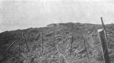 Episodes de la bataille de Verdun; les ruines de l'ouvrage aux mains des Allemands, un mois...,1916 Creator: Unknown