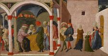 Episodes from the Story of Susanna, c1450. Creator: Marco del Buono Giamberti