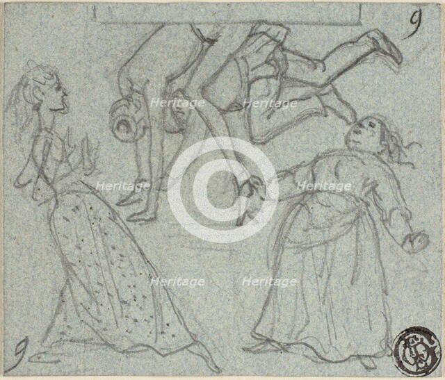 Episodes from White Chapel Life, c. 1850. Creator: John Leech.