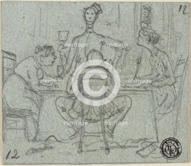 Episodes from White Chapel Life, c. 1850. Creator: John Leech.