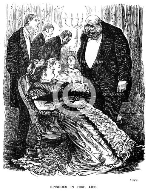 'Episodes in High Life', 1879 (1891).  Artist: George du Maurier