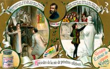 Episodes of the Life of Famous Painters: Michelangelo, (c1900)