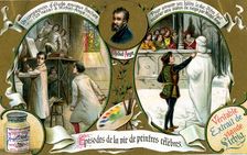 Episodes of the Life of Famous Painters: Michelangelo, (c1900)