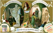 Episodes of the Life of Famous Painters: Raphael, (c1900)