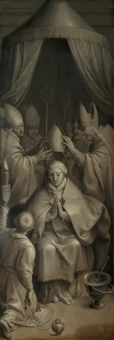 Episcopal Consecration of Saint Eligius of Noyon, 1588. Creator: Ambrosius Francken I