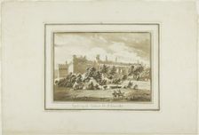 Episcopal Palace at St. Davids, from Twelve Views in Aquatinta from Drawings taken...South Wales, 17 Creator: Paul Sandby