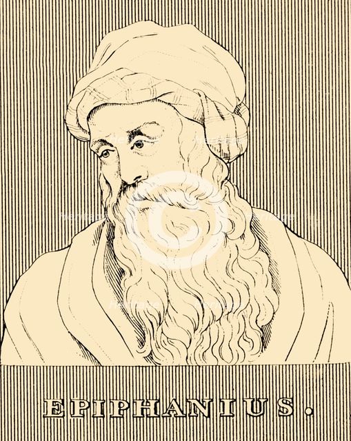 'Epiphanius',  (c310-403), 1830. Creator: Unknown.