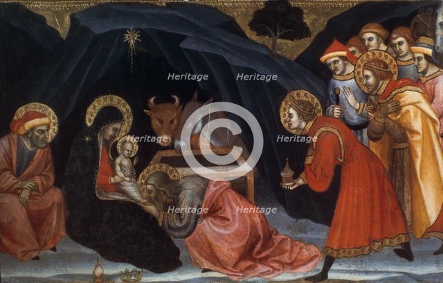 'Epiphany', late 14th/early 15th century. Artist: Taddeo di Bartolo