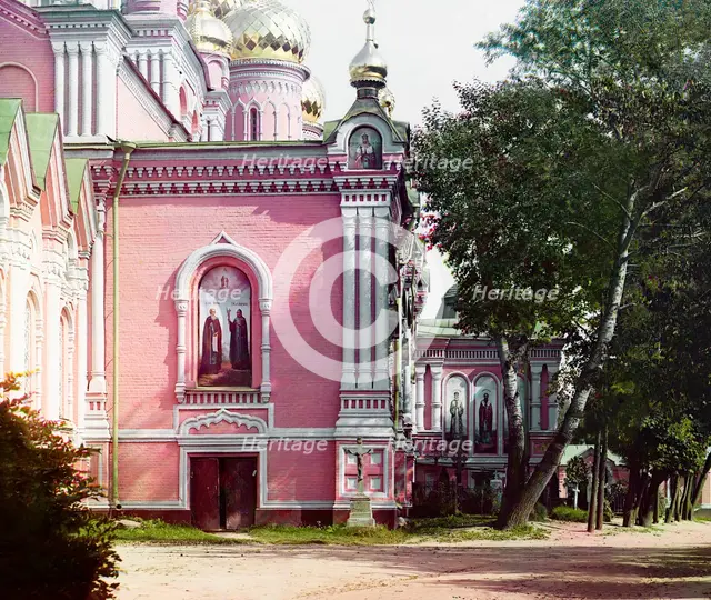 Epiphany Monastery for women, Kostroma, 1910. Creator: Sergey Mikhaylovich Prokudin-Gorsky.
