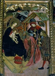Epiphany table of the altarpiece of the Virgin of the Scale, documented work between 1437 and…