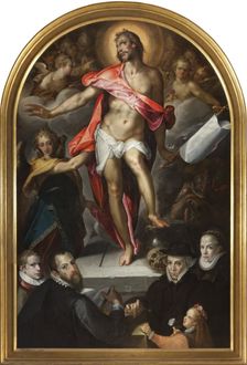 Epitaph of Goldsmith Nicolas Müller of Prague, ca 1592