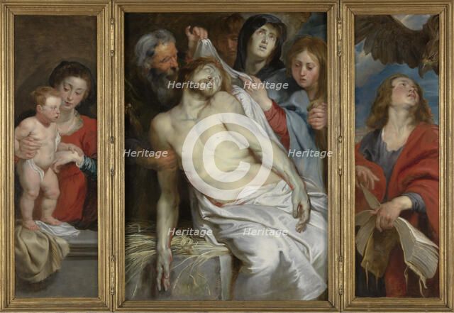 Epitaph of Jan Michielsen and His Wife Maria Maes, 1618. Creator: Peter Paul Rubens.