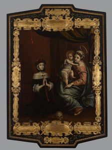 Epitaph of Katarzyna Jugiewic, from the St Mary's Church in Krakow, between 1684-1689. Creator: Unknown