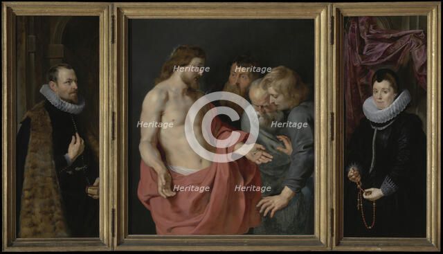 Epitaph of Nicolaas Rockox and His Wife Adriana Perez, 1613-1615. Creator: Peter Paul Rubens.