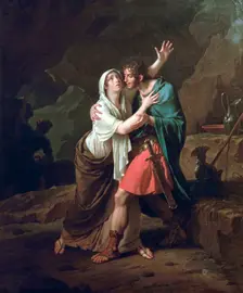 Eponine et Sabinus 1802. Artist: Nicolas Andre Monsiau
