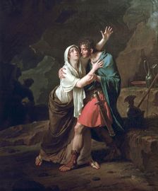 Eponine et Sabinus 1802. Artist: Nicolas Andre Monsiau