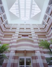 Epping Civic Offices, High Street, Epping, Epping Forest, Essex, 14/06/1990. Creator: John Laing plc