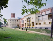 Epping Civic Offices, High Street, Epping, Epping Forest, Essex, 23/07/1990. Creator: John Laing plc