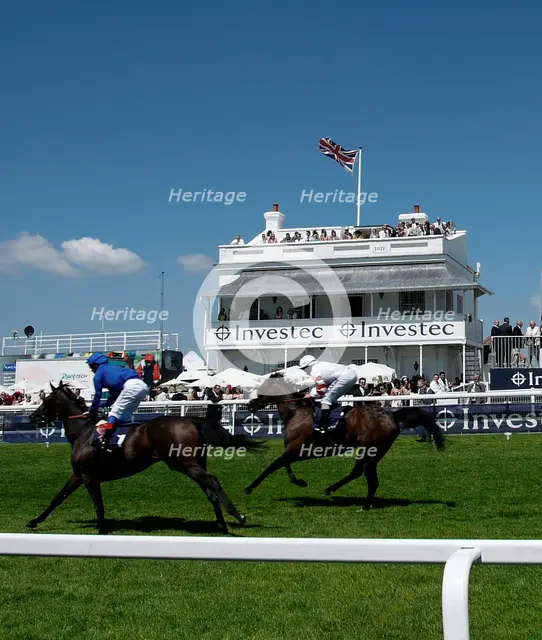 Epsom Racecourse, Prince's Stand, Epsom Downs, Epsom and Ewell, Surrey, 2011. Creator: Simon Inglis.