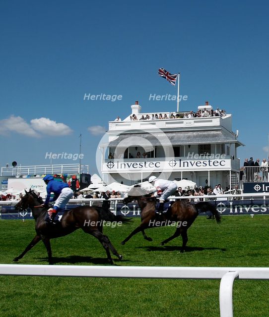 Epsom Racecourse, Prince's Stand, Epsom Downs, Epsom and Ewell, Surrey, 2011. Creator: Simon Inglis.