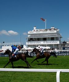 Epsom Racecourse, Prince's Stand, Epsom Downs, Epsom and Ewell, Surrey, 2011. Creator: Simon Inglis