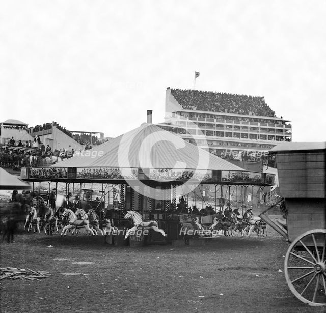 Epsom Racecourse, Surrey, c1870-c1900. Artist: York & Son