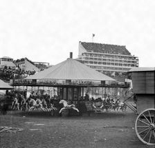 Epsom Racecourse, Surrey, c1870-c1900. Artist: York & Son