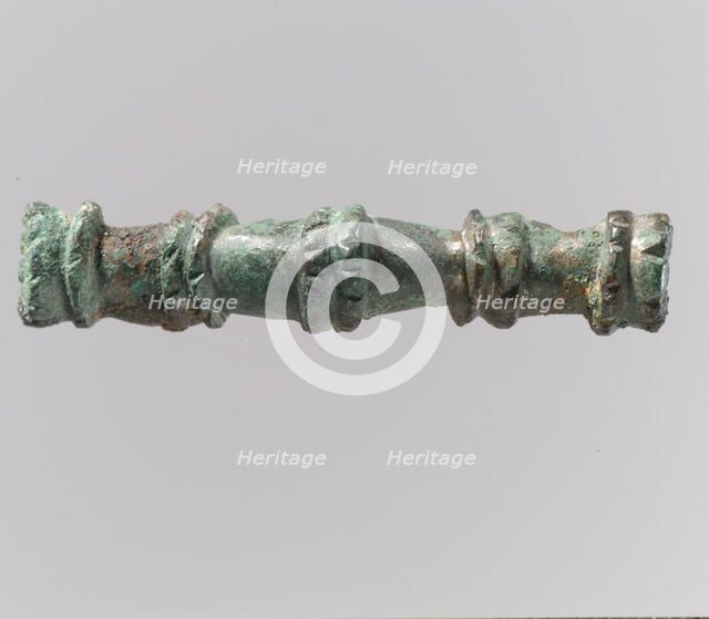 Equal-Arm Brooch, Frankish, 7th-8th century. Creator: Unknown.