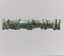 Equal-Arm Brooch, Frankish, 7th-8th century. Creator: Unknown