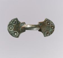 Equal-Arm Brooch, Frankish, 7th century. Creator: Unknown